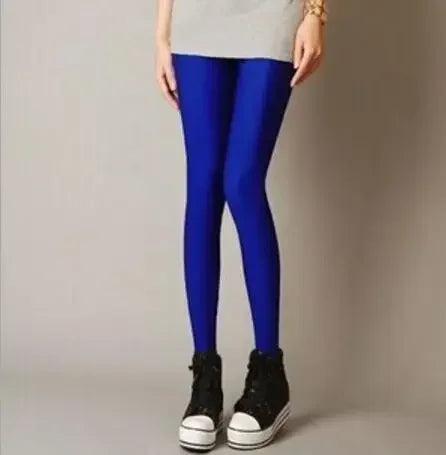 Multiple Color Neon Leggings for Women High Elastic Fashion